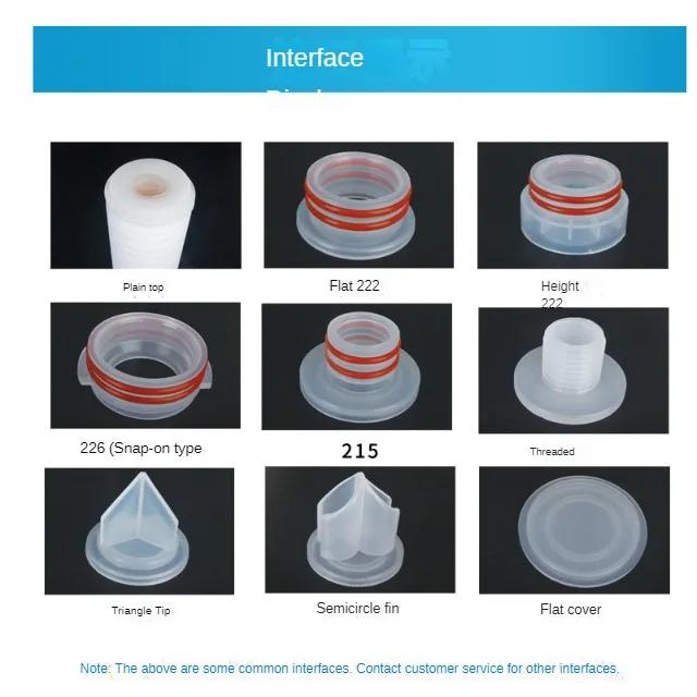 Élément filtrant pliant microporeux PP de 20 pouces, filtre pliant de précision