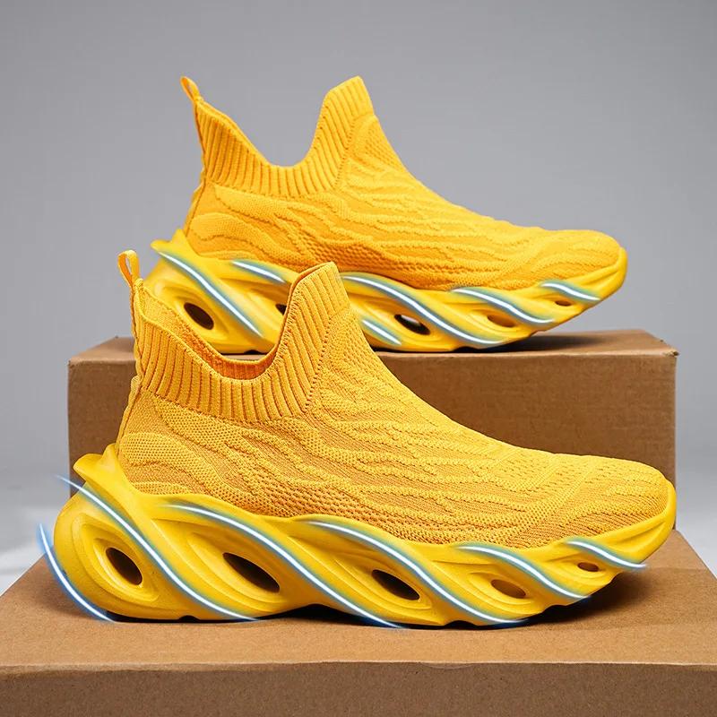 Chaussures de course classiques pour hommes, chaussures de sport unisexes, baskets confortables, cha