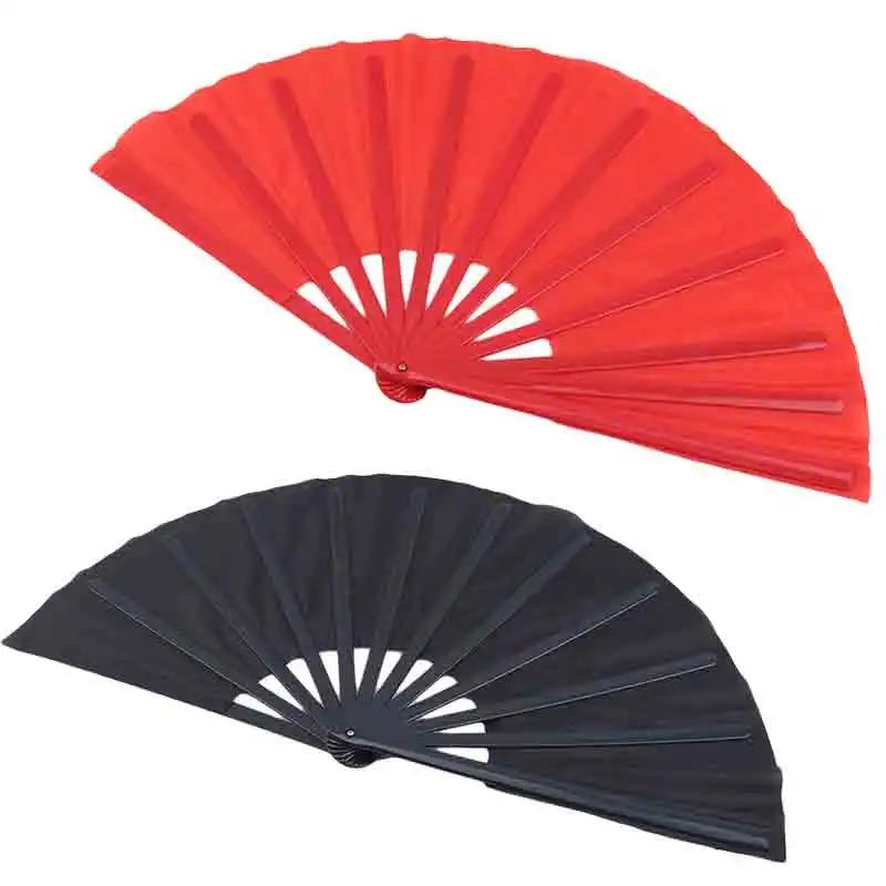 Grand ventilateur en plastique Kung Fu, Sophia, Arts martiaux, Performance, Élégant, Main, Pliant, S