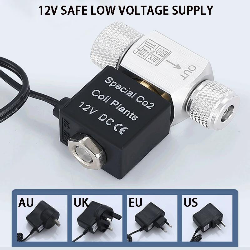 ZRDR – régulateur d'électrovanne Co2 pour Aquarium, 110V-220V, basse température, vanne magnétique é