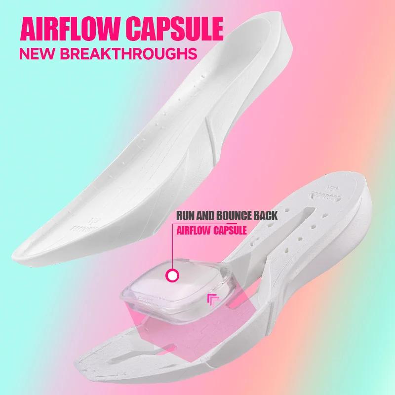 Chaussures de course IRUNSVAN POFENG homme - Coussin d'air plaque carbone marathon 2024