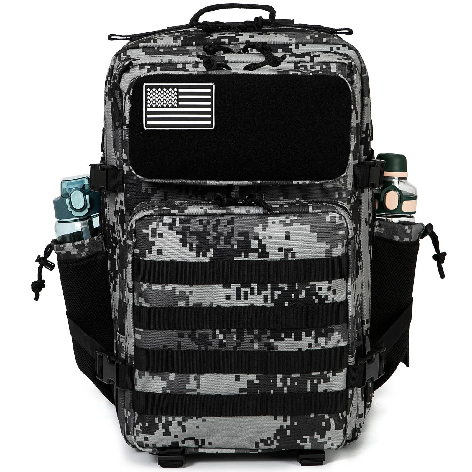 Sac à dos Molle DulBackpack pour homme, sac à dos de chasse et de survie, sac à dos de randonnée en 