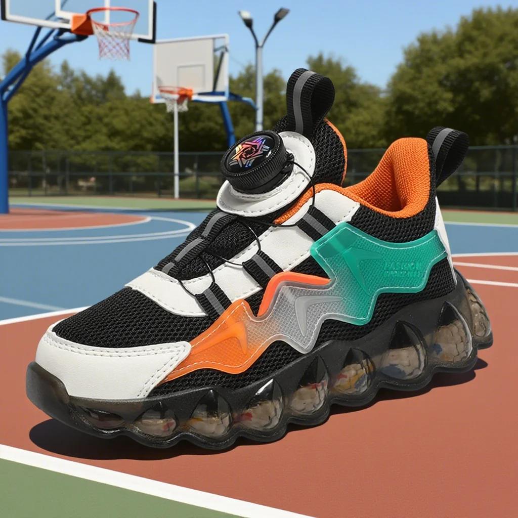 Chaussures de Sport pour enfants garçons mode course loisirs maille confortable en plein air enfants