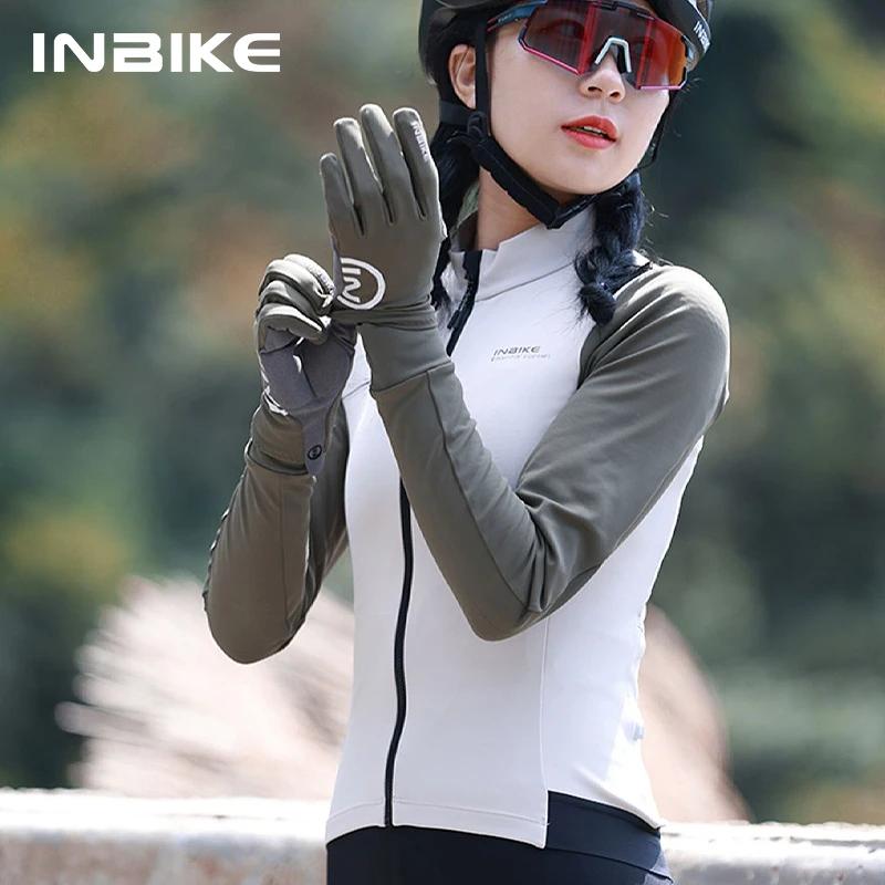 INBIKE hiver polaire femmes à manches longues maillot automne thermique cyclisme costume montagne ro