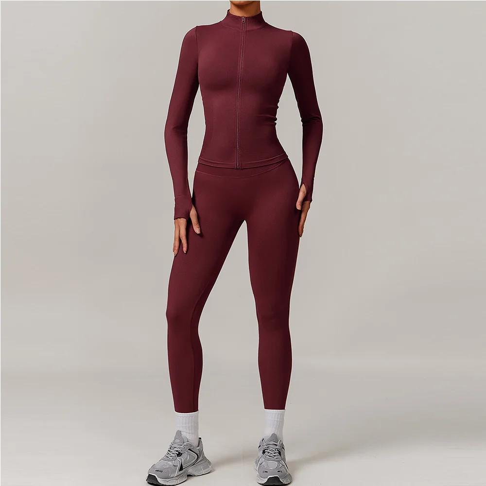 Ensemble de Yoga pour femmes, vêtements d'entraînement sans couture, vêtements de sport, Fitness, ma