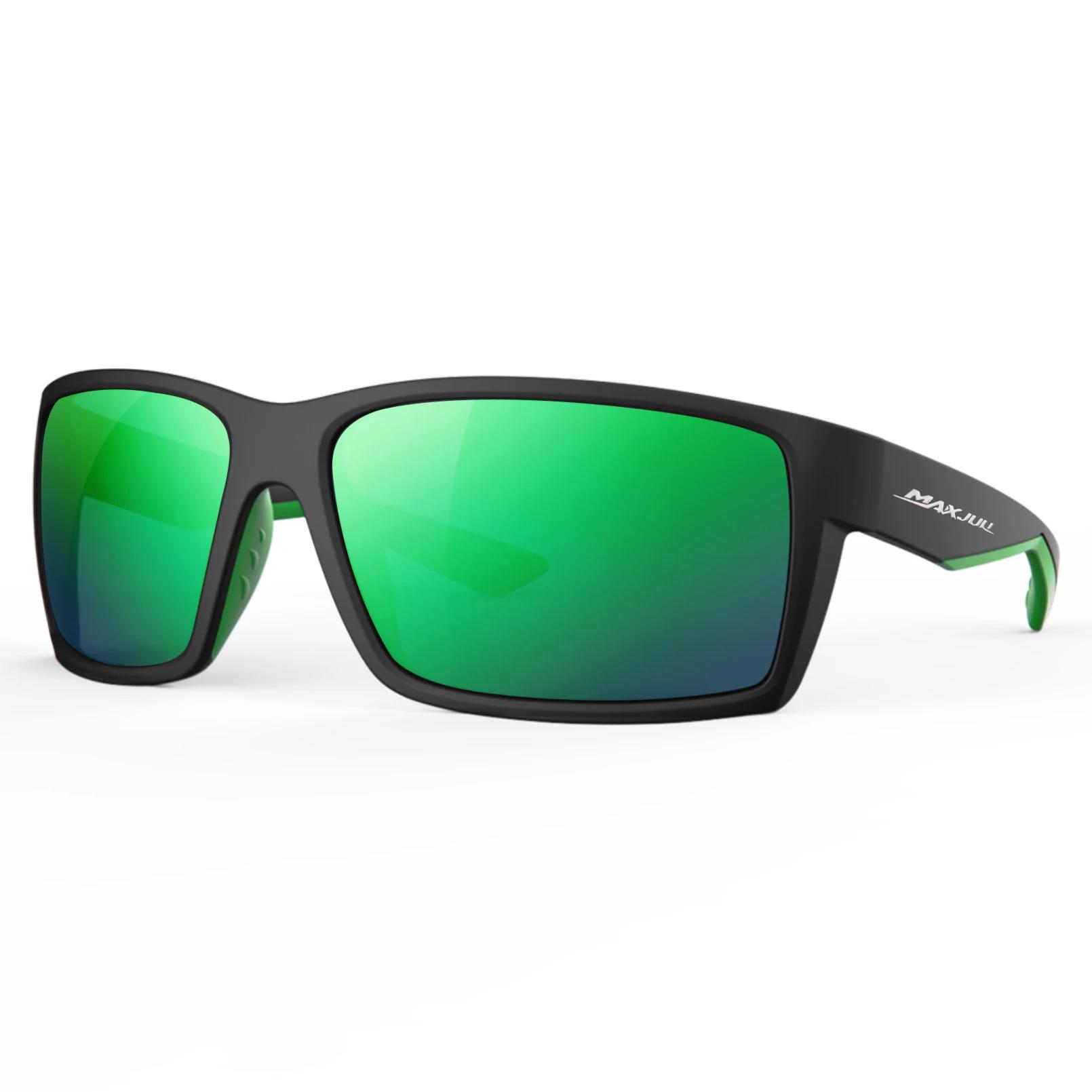 Lunettes de soleil polarisantes MAXJULI rectangulaires - Pour sport, conduite, pêche et cyclisme modèle 8122