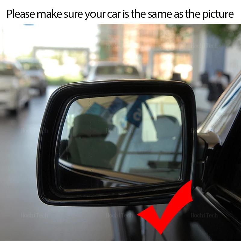 Rétroviseur d'angle en verre chauffant bleu côté gauche et droit pour BMW X5 E53 1999 2000 2001 2002