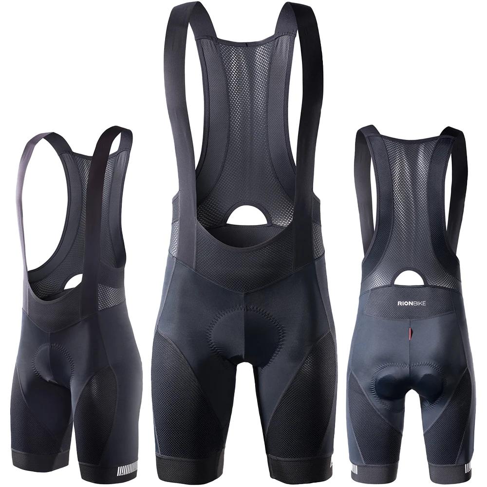 RION cyclisme bavoirs Shorts VTT respirant hommes rembourré vélo collants Triathlon homme Pro Licra 