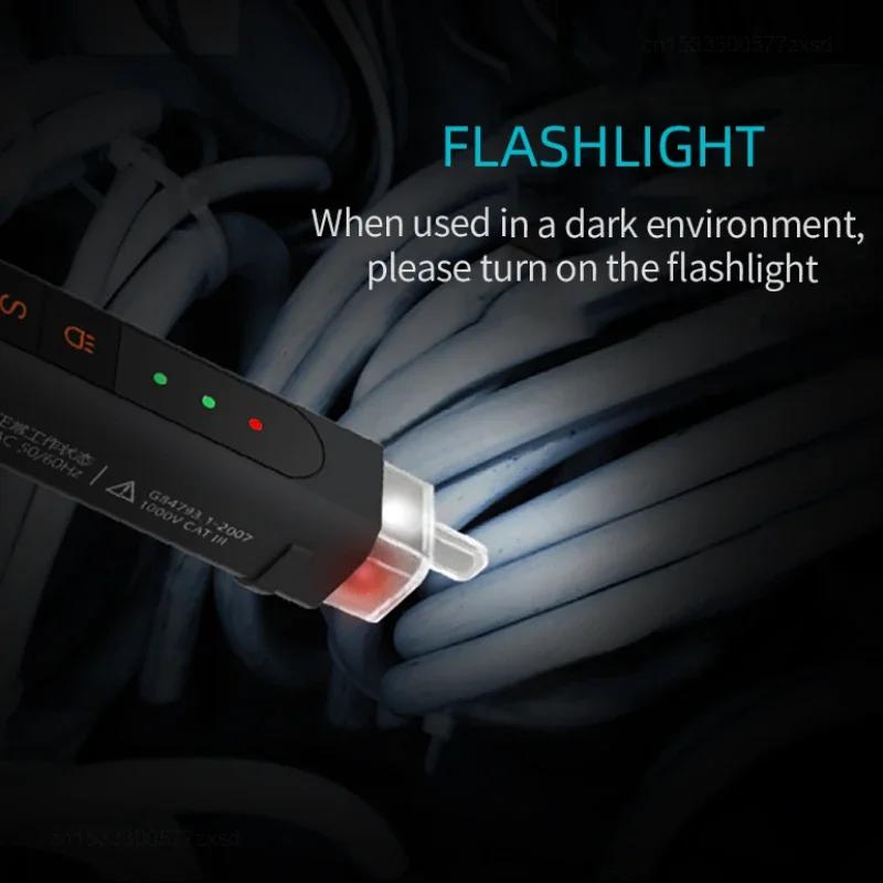 Stylo de test électrique miniature Jimihome JM-G2704, détecteur d'électricité sans fil, stylo de ten