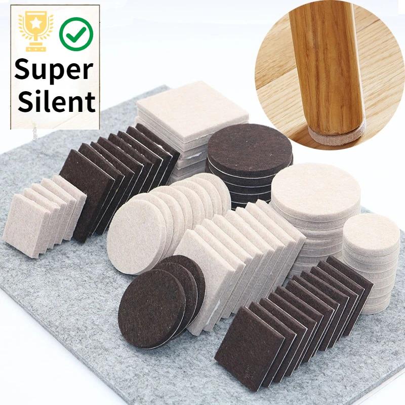 Meubles chaise Table jambe auto-adhésif feutre bois plancher protecteur tampons auto-adhésif meubles