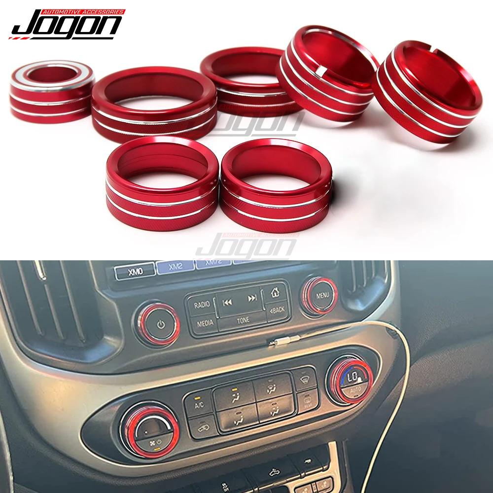 Couvercle de bouton de commutateur de climatiseur, anneau pour Chevy Chevrolet Colorado, bouton de M