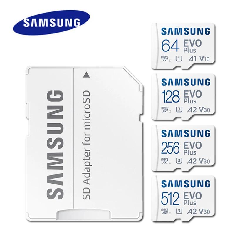 Samsung EVO Plus/PRO Plus/PRO Ultimate/PRO Endurance carte mcroSD 512G 256GB 128GB 64GB SDXC carte T