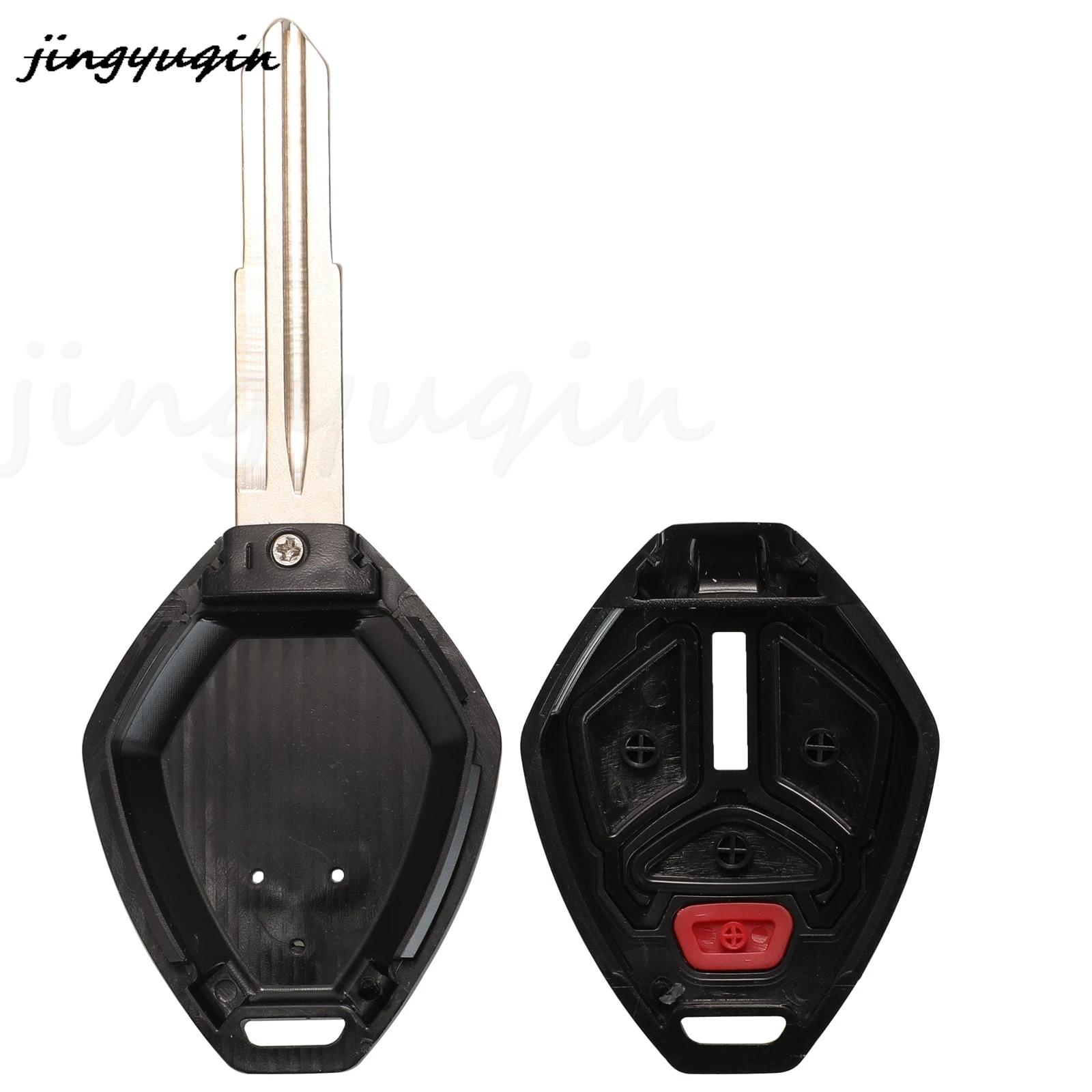 Jingyuqin 2/3/4 boutons remplacement télécommande voiture clé coque Fob pour Mitsubishi Outlander Ga