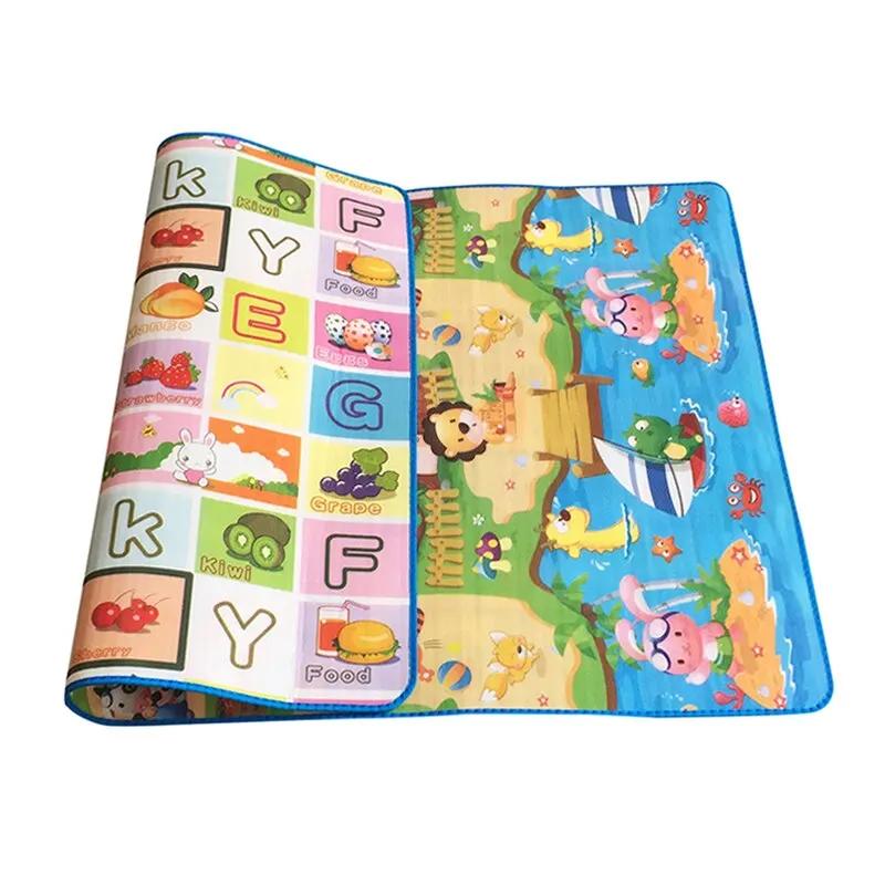 Tapis de jeu en polymère pour bébé, jouet pour enfants, activité de gymnastique, aire de jeux, impri