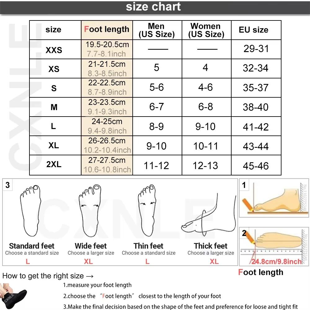 Chaussettes de plongée en néoprène 5mm, chaussures de Surf, bottes de natation thermiques antidérapa
