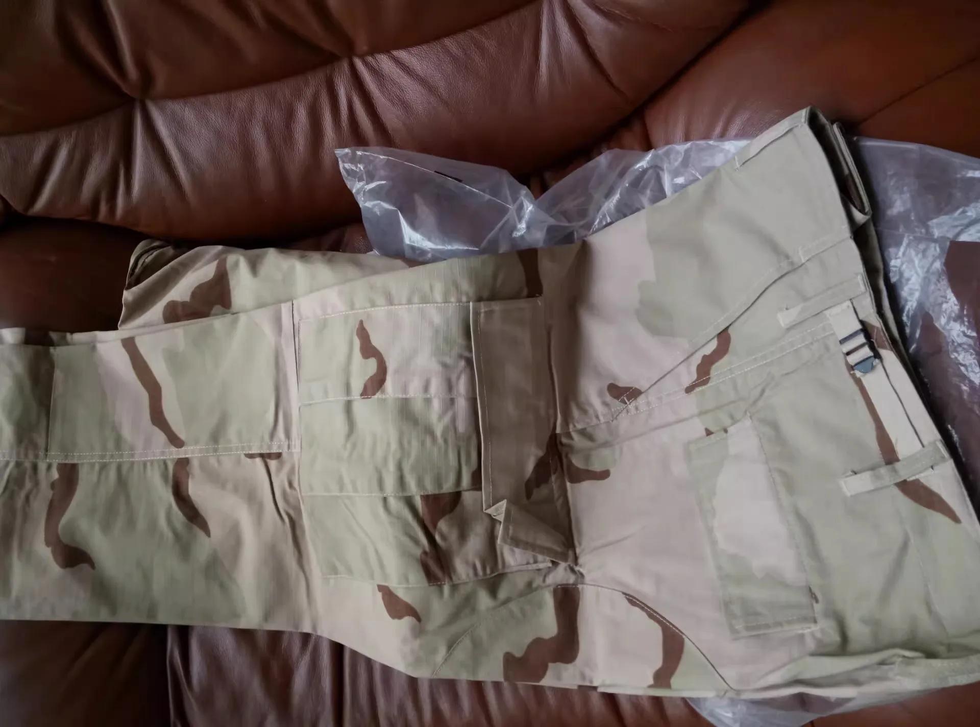 Uniforme combat désert TOM DCU tactique : camouflage plein air entraînement chasse