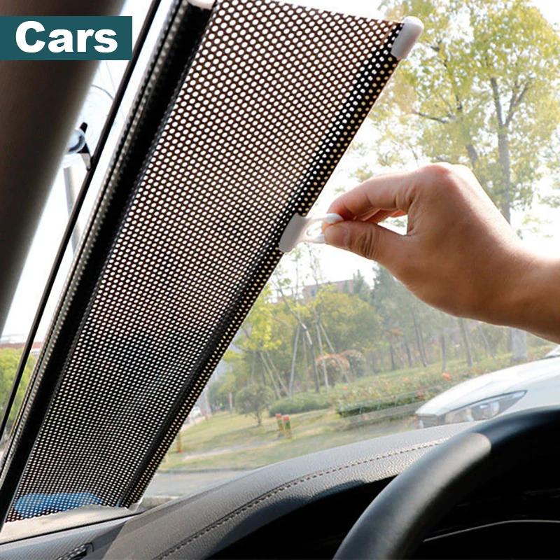 Rideaux roulants universels, pare-soleil à ventouse, rideau occultant sans clous, pour voiture, cham