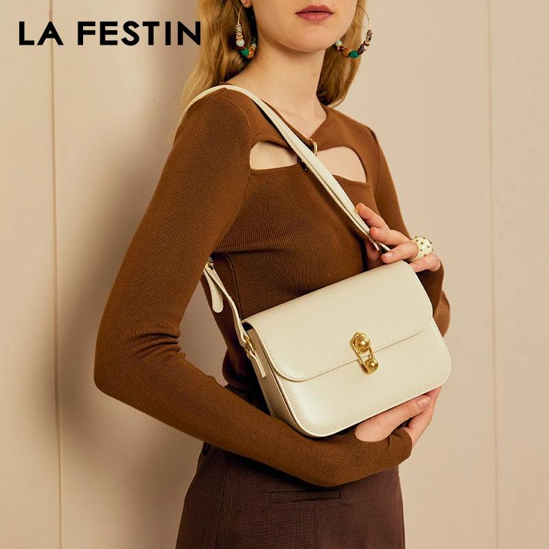 LA FESTIN sac pour femme de luxe flambant neuf mode épaule bandoulière sacs carrés fourre-tout sacs 