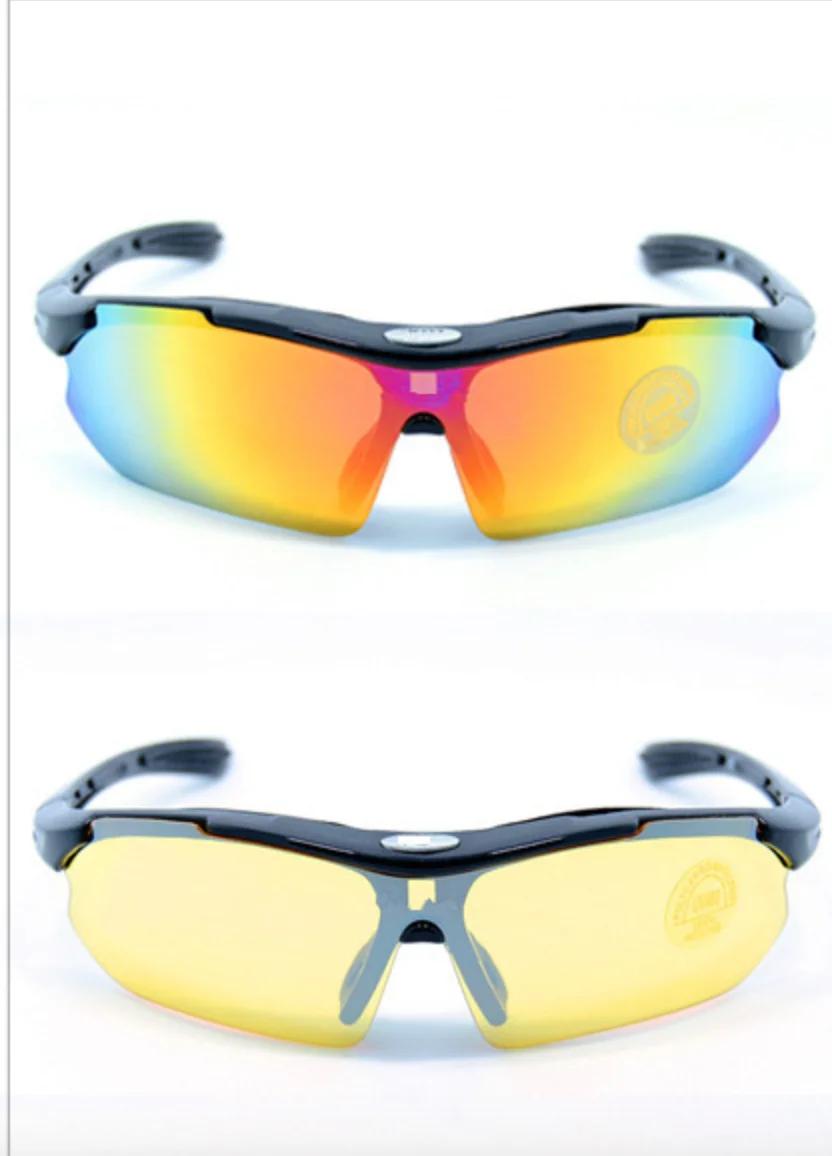 Lunettes de soleil de cyclisme lentilles femmes hommes Sports de plein air lunettes de cyclisme lent