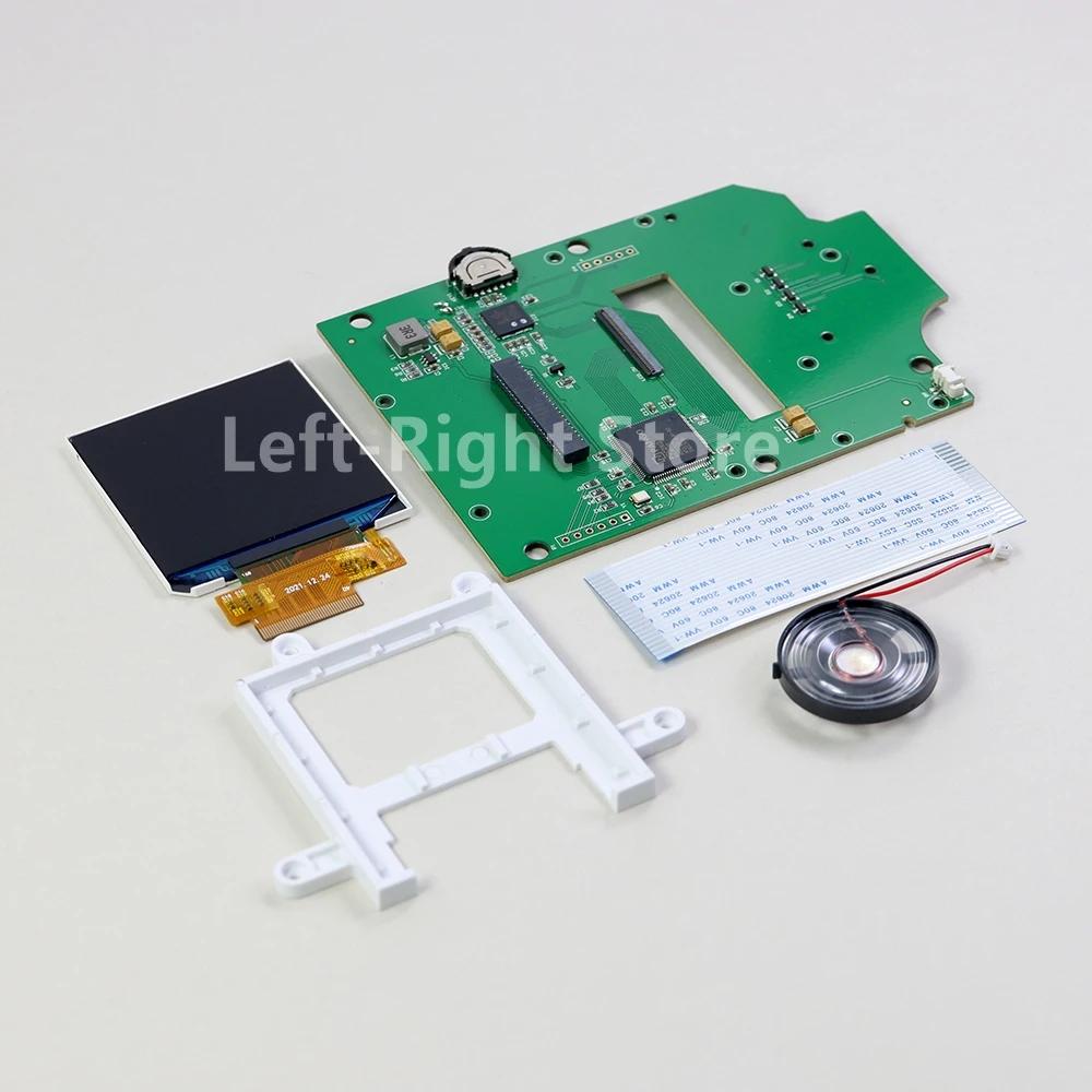 1 jeu d'écran IPS de 2.45 pouces avec pièces de câble ruban pour GB V4 DMG IPS Kits d'écran LCD supp