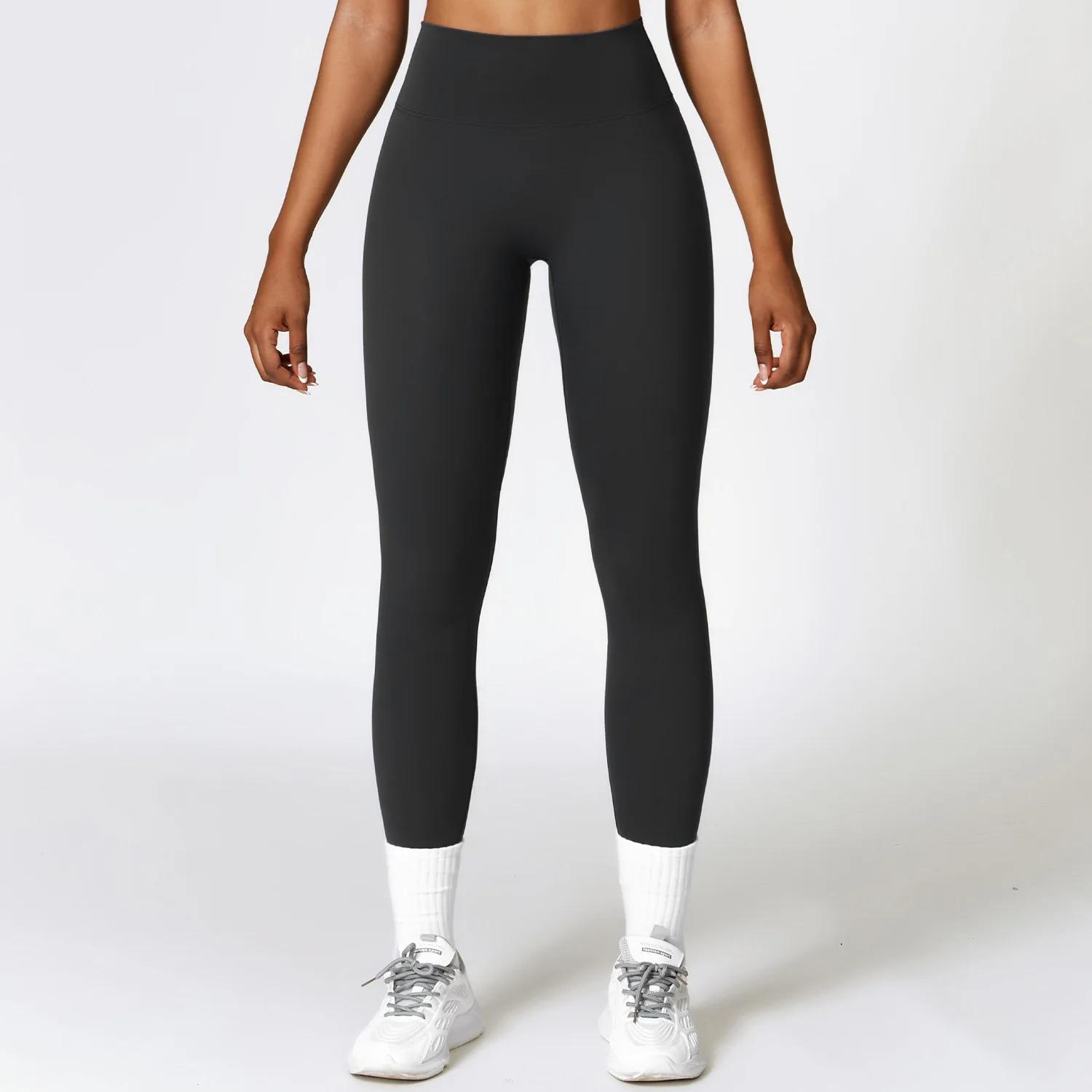 Collants Fitness Femmes Taille Haute Push Up - Leggings Sport Sans Couture Yoga Course Athlétique