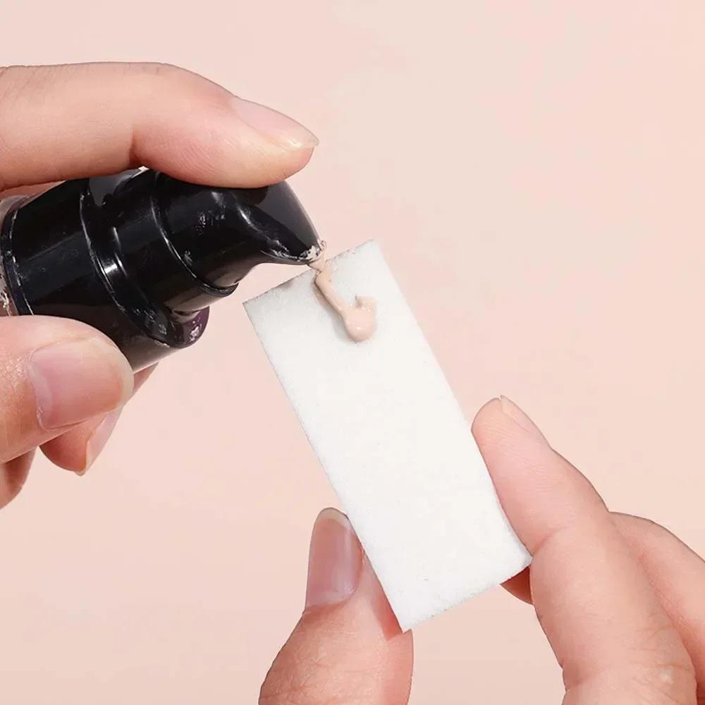 Éponge de maquillage triangulaire à usage sec et humide, correcteur de fond de teint pour le visage,