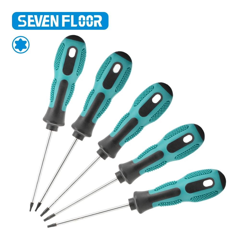 Tournevis magnétique Torx de précision T5 T6 T7 T8 T9 T10 T15 T20 T25 T27 T30, kit d'outils manuels 