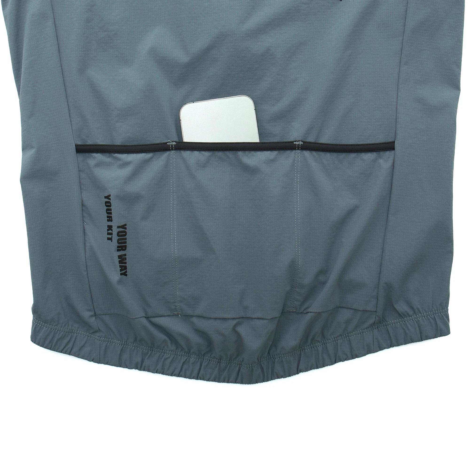 YKYWBIKE Gilet de cyclisme thermique en polaire pour homme, coupe-vent, imperméable, sans manches