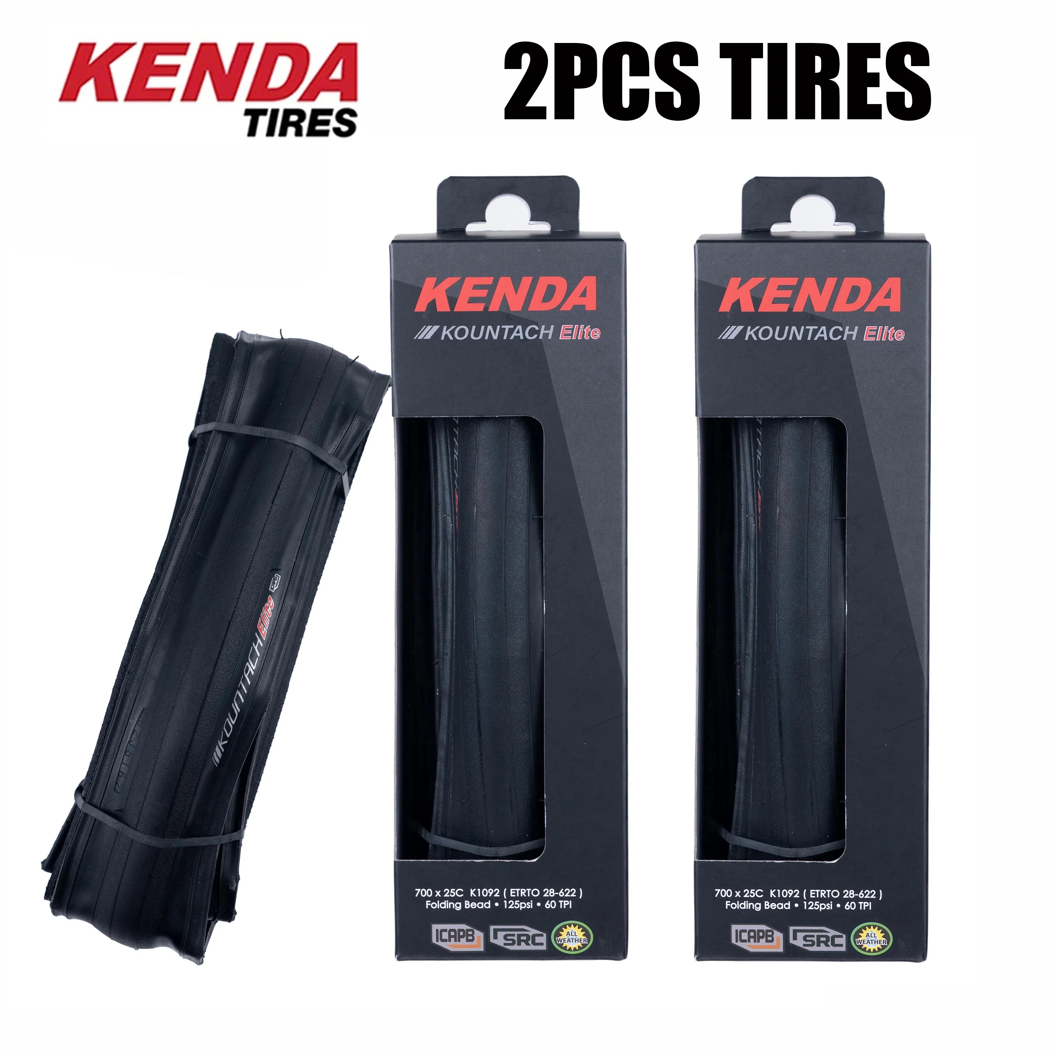 Kenda-Courroie de Protection Anti-Perforation pour Vélo de Route, Perle Pliante, K1092, 700x25C, 2 P