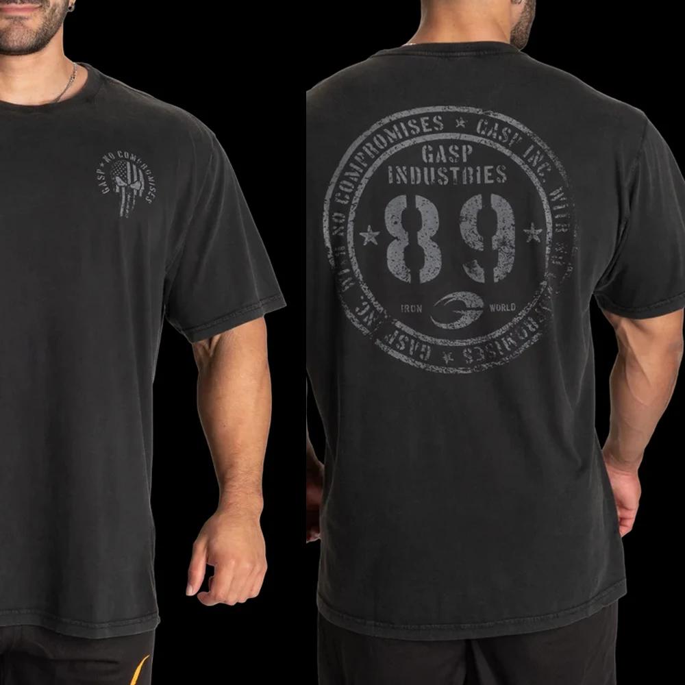 T-shirt personnalisé, t-shirts de sport pour homme, t-shirts en coton, hauts et t-shirts, vêtements,