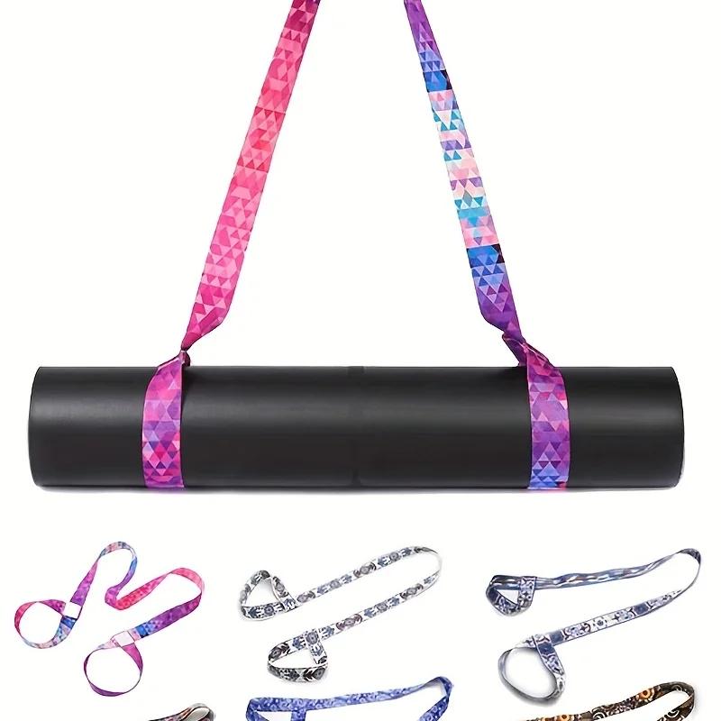 Sangle de tapis de Yoga réglable, sangle d'épaule, sangle extensible de sport, sangle de rangement p