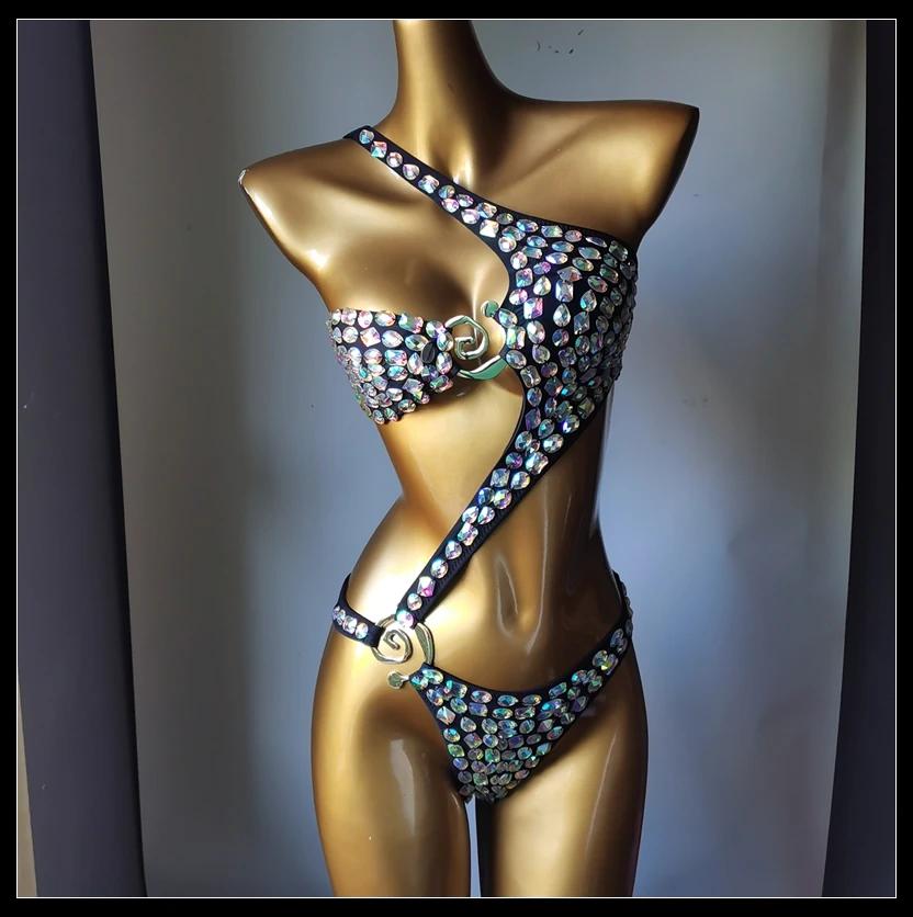 2025 nouvelle mode maillot de bain bar bikinidiamond bikini barre de cristal bikini maillot de bain 