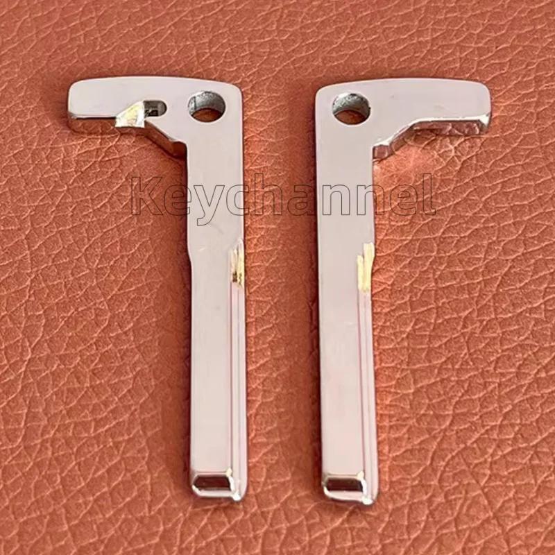 Keychannel 10 pièces Lame de clé de voiture d'urgence HU64, lame vierge pour clé intelligente, pour 
