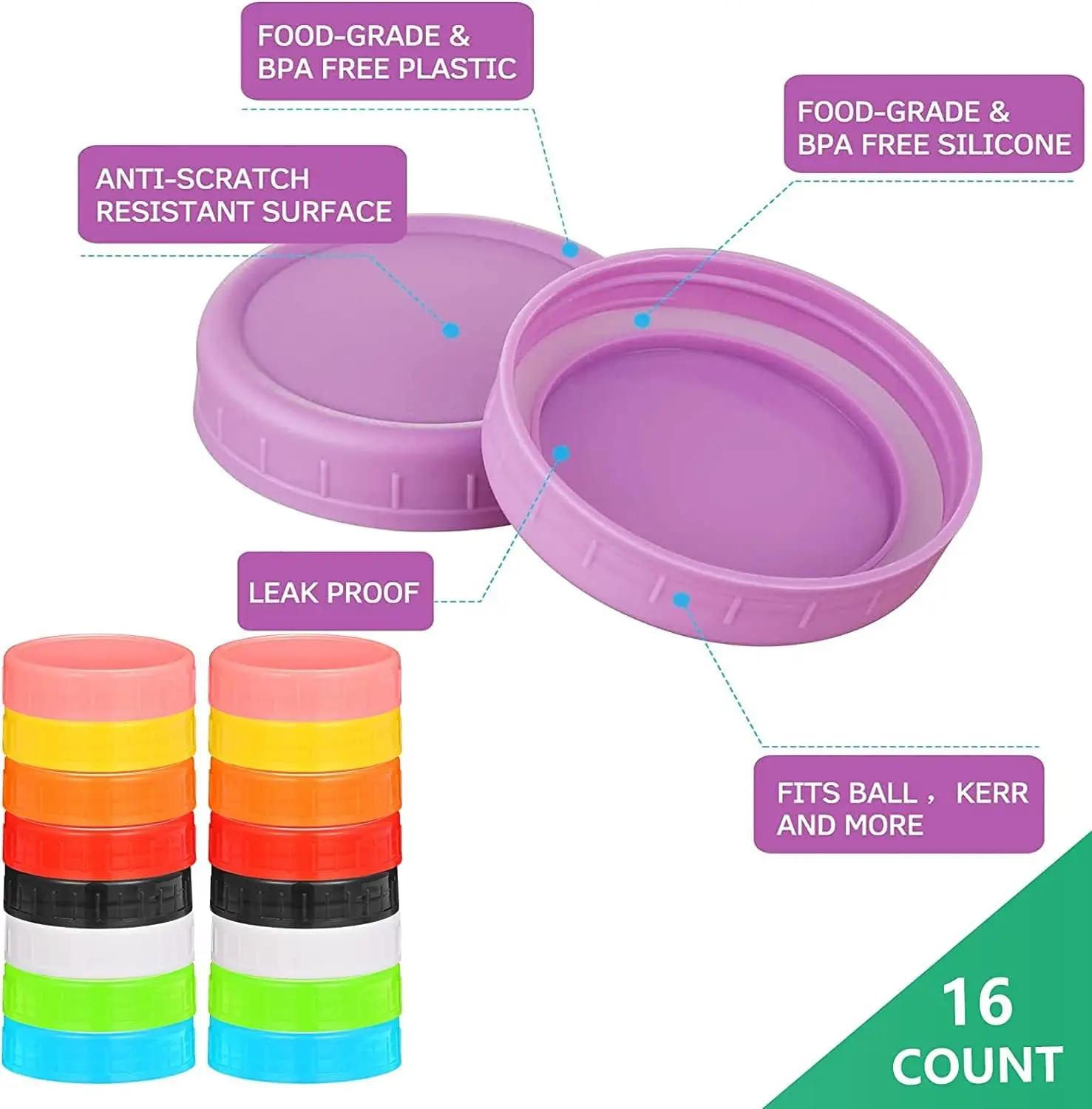 Petits pots à épices en verre, mini pots Mason, pots à MSI de 120ml, 4oz, avec veds réguliers, pour 