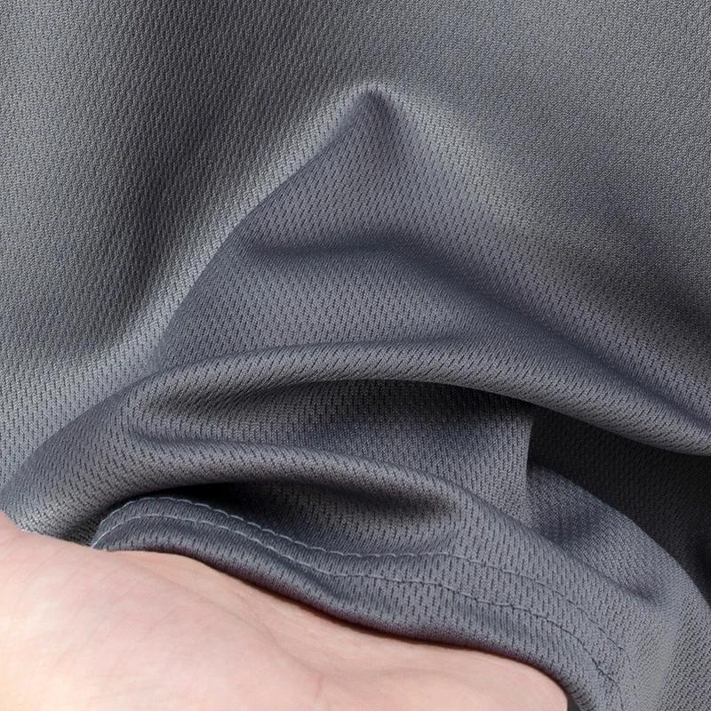 T-shirt à manches longues et col rond pour enfants, couleur unie, sport, séchage rapide, pour garçon
