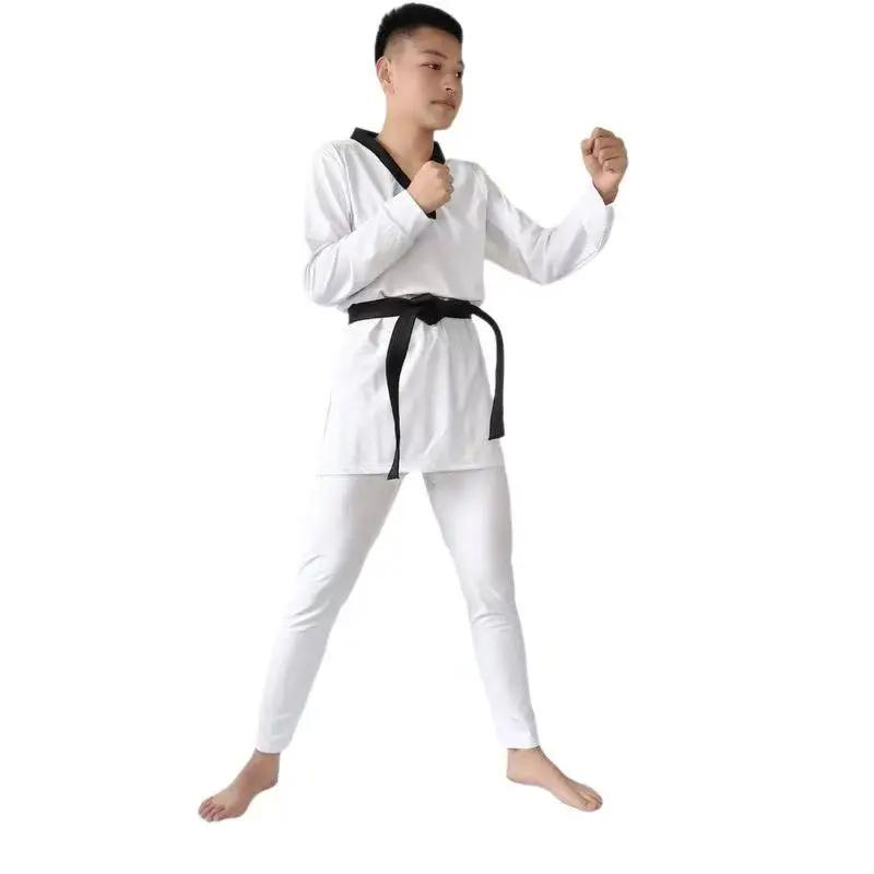 Uniforme taekwondo professionnel enfants adultes léger extensible compétition séchage rapide