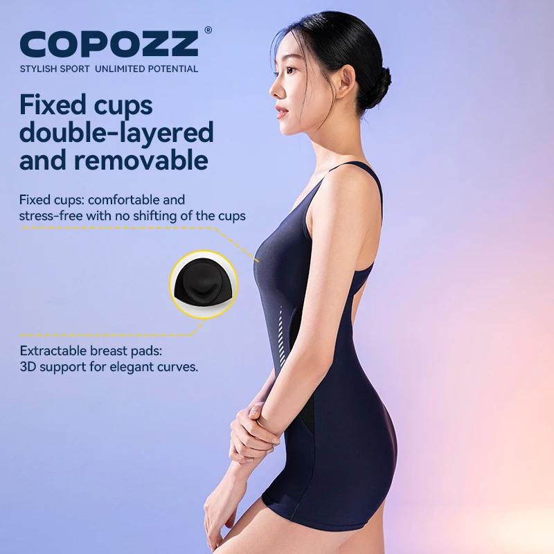 Maillot de bain une pièce femme monokini - Tenue natation surf anti-éruption cutanée 50+