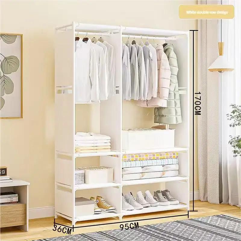 Porte-manteau mural en métal pour salon, étagère murale, meuble de rangement pour vêtements
