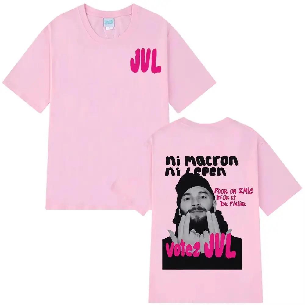 T-shirt Y2K Hip-hop 2026 JUL, rappeur français, T-shirts à imprimé graphique tendance, décontracté, 