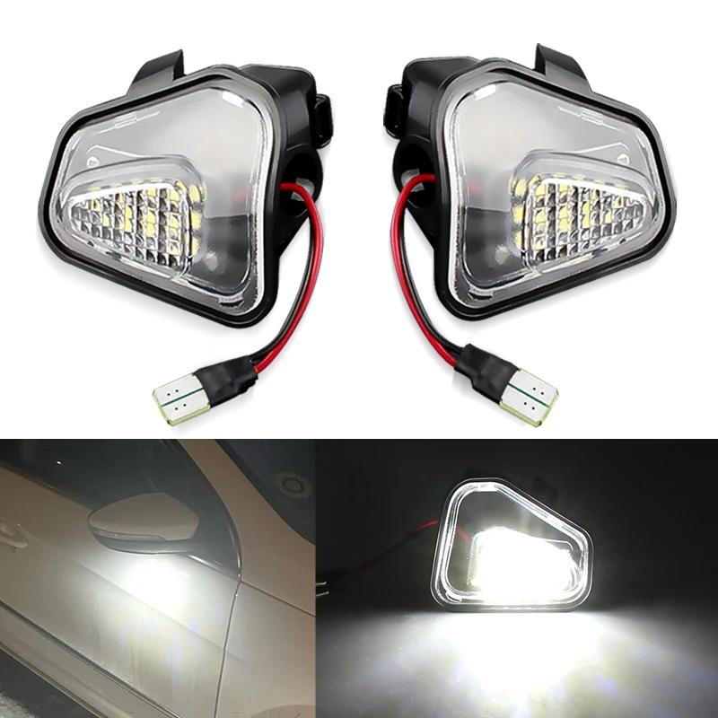 Lumières de flaque de rétroviseur latéral Canbus, 2 pièces, pour Volkswagen VW Passat B7 EOS CC Scir