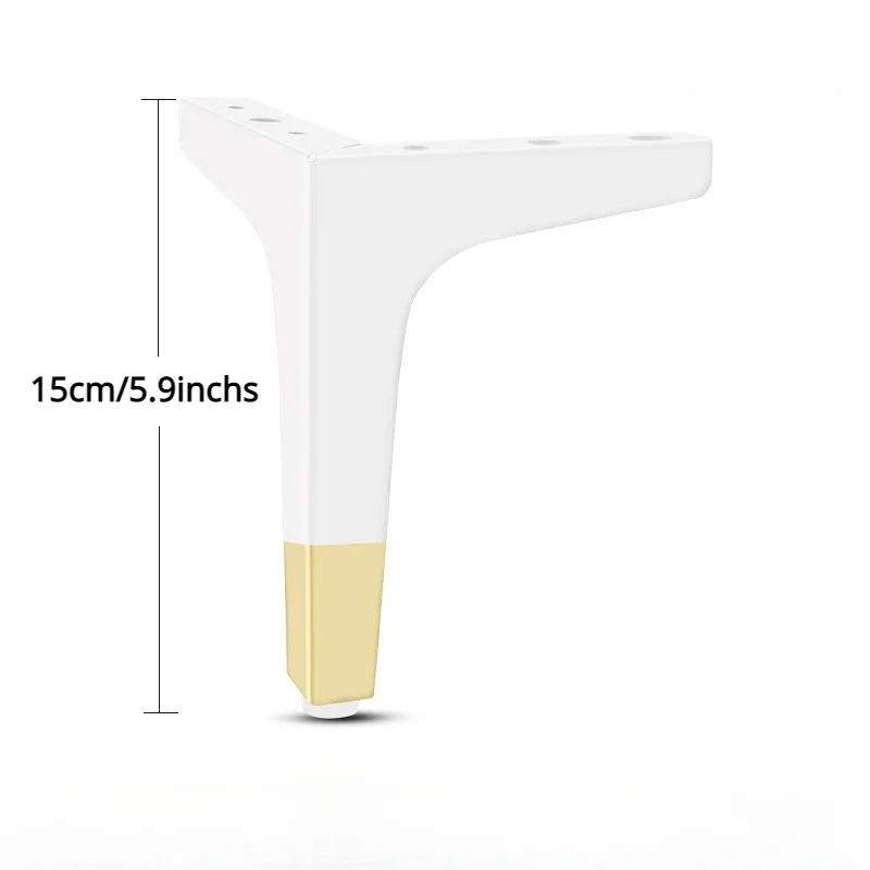 4 pièces 15 cm moderne luxe canapé matériel Y forme conception remplacement meubles jambes bonne qua