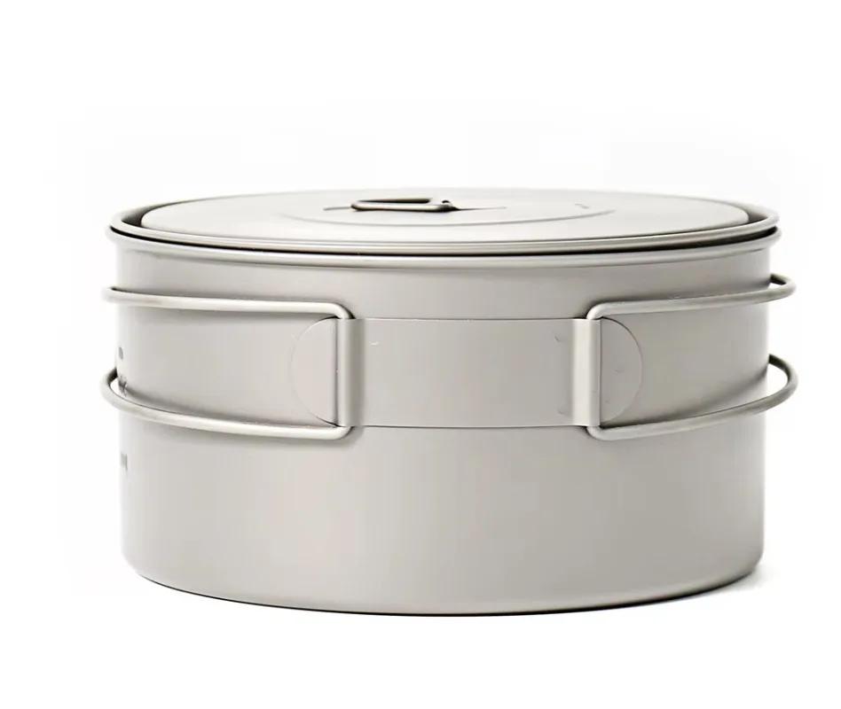 TOAKS POT-900-D130 pur Titane Camping ustensiles de cuisine en plein air, peut être utilisé comme st