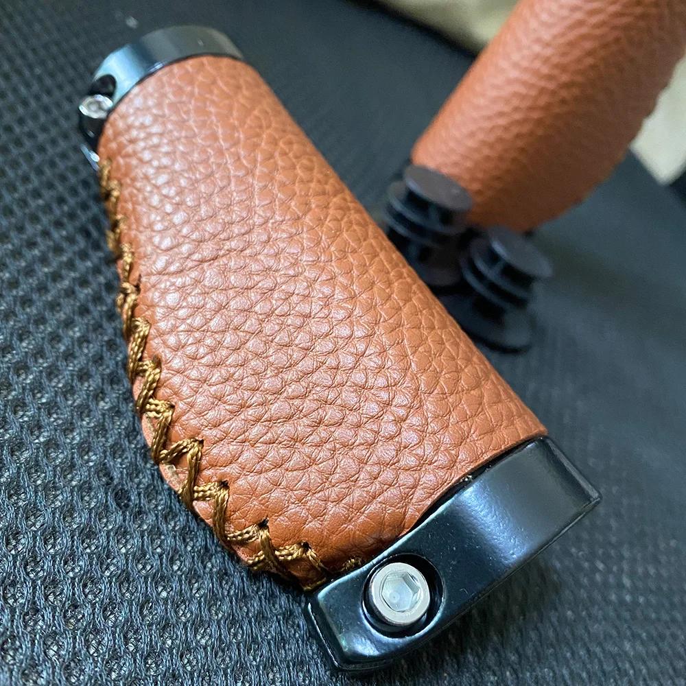 Housse de guidon de vélo de route, Super légère, poignée de vélo morte, cuir de Grain de litchi, ant