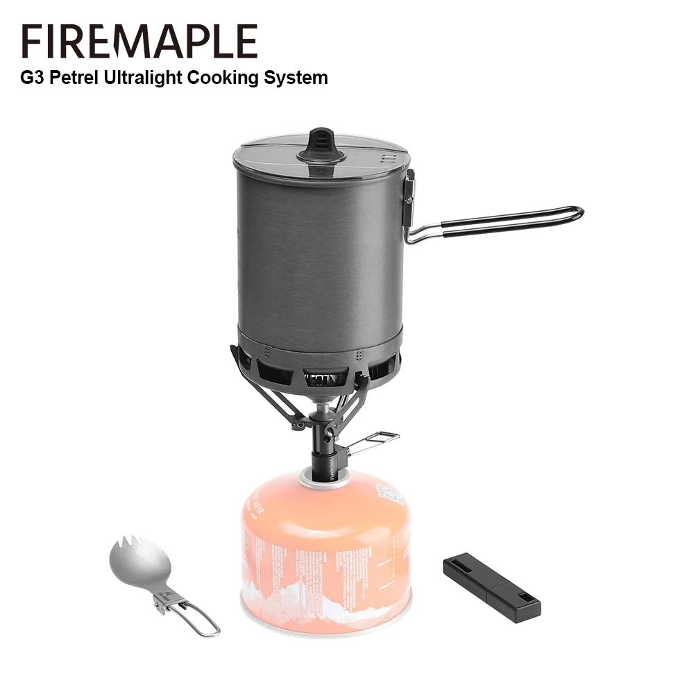 Fire Maple Petrel G2 G3 Système de cuisson ultraléger Brûleur à gaz extérieur léger Fourchette plian