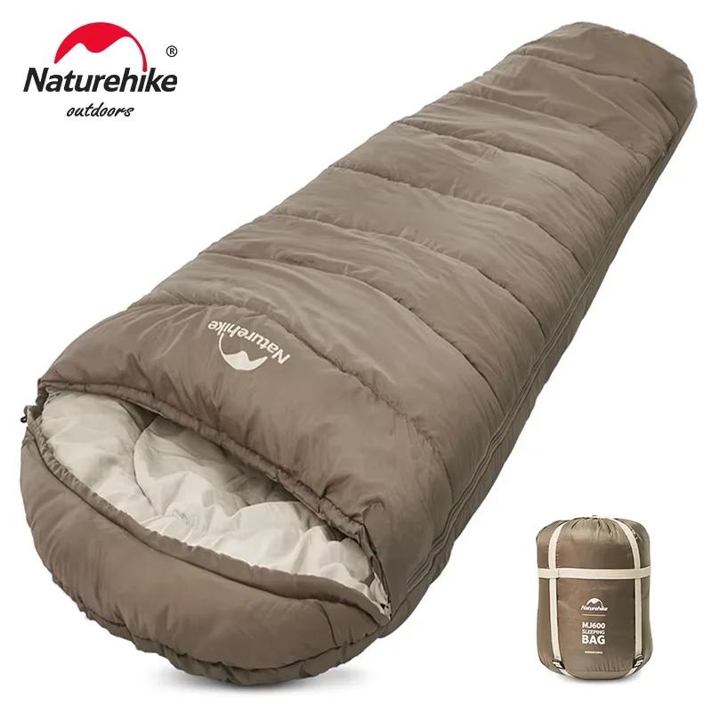 Natureifa-Sac de couchage léger en coton pour femme, camping en plein air, hiver, MJ300 -1 ℃