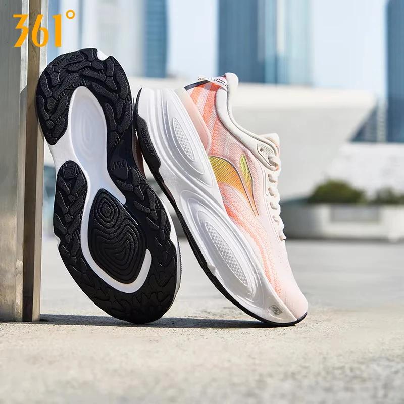 361 Degrees PopBlaze 6 chaussures de course pour hommes, légères, résistantes à l'usure, confortable