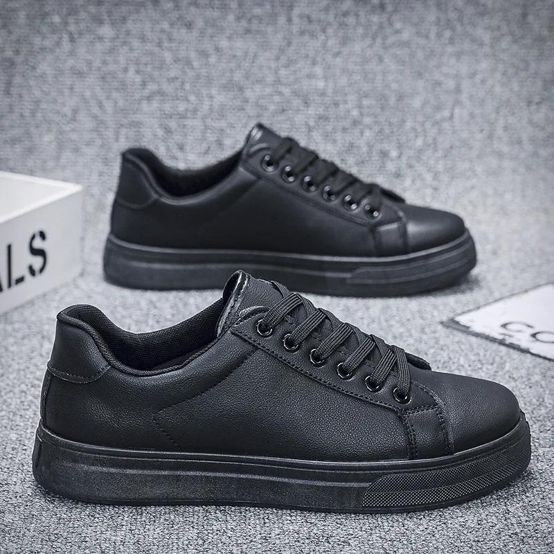 Chaussures décontractées mocassins baskets en cuir britannique chaussures plates chaussures classiqu