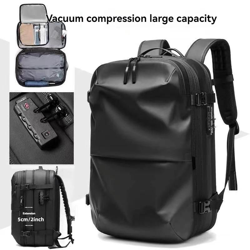 Sac à dos airbag à pompe à vide pour hommes et femmes, sac à dos de compression sous vide, sac à bag