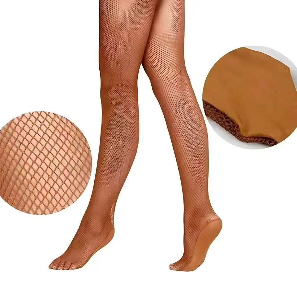 Collants professionnels en maille dure, chaussettes de danse latine, bas de compétition spéciale, se