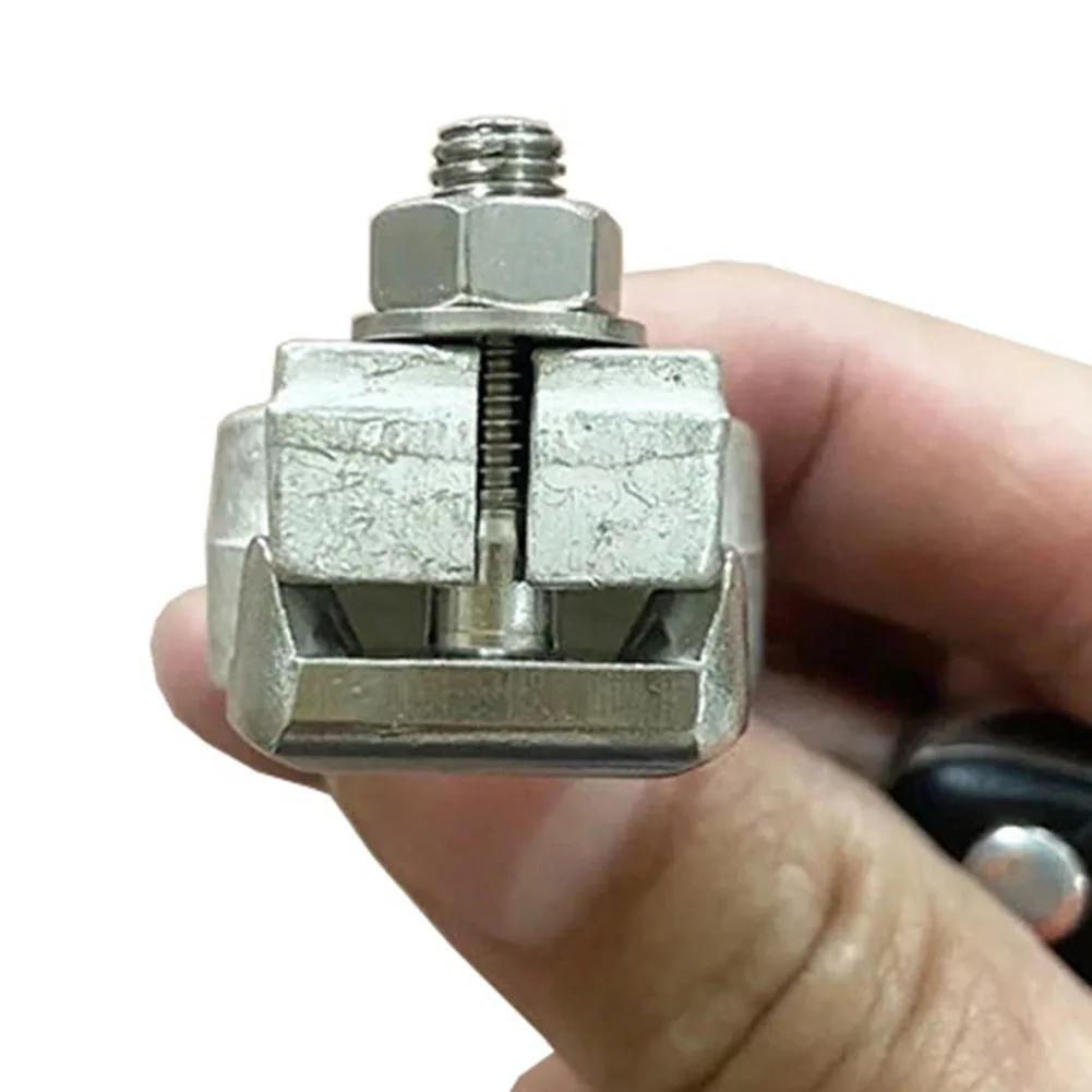 Connecteurs de bornes de batterie en acier inoxydable, boulon en T Durable, vis de câble, connecteur